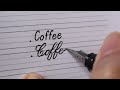 How to write calligraphy with fountain pen | Fountain Pen Hack | Cursive writing