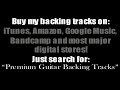 C Minor Classic Heavy Metal Groove Guitar Backing Track Jam 125 BPM