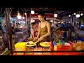 The Most Beautiful Omelet Lady In Vientiane | Laos Street Food