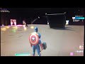 Captain America can hold Thor’s Hammer Gameplay (Fortnite)