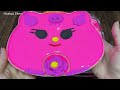 PINK vs PURPLE I Mixing random into Glossy Slime I Satisfying Slime #748