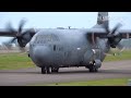 (4K) Amazing CLOSE-UP Military Aviation Action in Bermuda | ft. KC-46, KC-135, C-130s, A400, A330