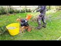 Forest Master FM6DD Compact WOOD CHIPPER in Action