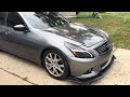 FBO/GUTTED G37x DRIVE ALONG and MODS LIST REVIEW