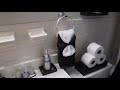 Glam Bathroom MAKEOVER |+CLEAN & DECORATE with me | Small Bathroom Decorating IDEAS | Rental Friendy