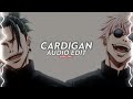 cardigan (satoru & suguru) - taylor swift [edit audio]