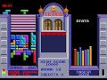 Atari Tetris (Arcade) - Gameplay (99 Levels)