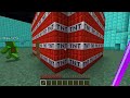 JJ and Mikey Found NEW LONGEST TUNNEL of ALL SIZES BATTLE in Minecraft Maizen!
