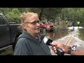 Water levels not receding in Middleburg as residents deal with floodwaters