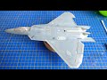 F-22 Raptor FULL BUILD VIDEO Italeri 1/72