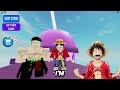Luffy & Zoro Are STUCK TOGETHER in Roblox?!