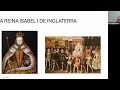 Isabel I, Reina de Inglaterra de 1558 a 1603, platica impartida por Ma. Eugenia Hernández Garza