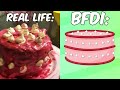I Made BFDI Cake In REAL LIFE