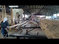 luar biasa‼️wood cutting skills at the sawmill//produksi 2x6/2x4