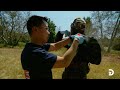 Bloodhound vs Jamie's Evasion Tactics | Mythbusters | Discovery