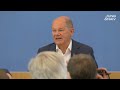 Sommerpressekonferenz von Kanzler Olaf Scholz (SPD) | 24. Juli 2024 | BPK