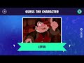 GUESS THE DISNEY CHARACTER | Disney Quiz for true fans, NO ONE gets them all!