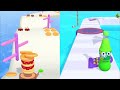 Pancake Run | Juice Run - All Level Gameplay Android, iOs - NEW APK UPDATE.