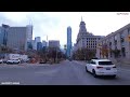 Driving Streets of DOWNTOWN TORONTO | Ontario, Canada | ASMR DRIVING 4K