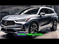 All-New Tech & Bolder Looks: The 2025 Acura MDX Revealed! The Luxurious Interior of the 2025 Car.