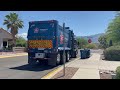 Republic Services Tucson Peterbilt 520 Mcneilus ZR 2405