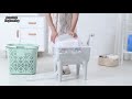 Wash and dry your clothes in 5 minutes manual washing machine !!!