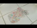 Clear slime asmr #slime #asmr