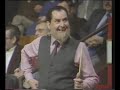 John Virgo Impersonates Ray Readon while Reardon does Virgo - Snooker Funny