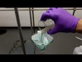 Extracting pure silver from a coin