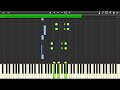 Luigi's Mansion Ghost Theme Piano Tutorial Synthesia