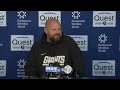 Brian Daboll on Plan for the Bye Week | New York Giants
