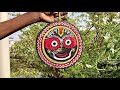 Lord Jagannath painting on jute mat | Rath yatra| Radhey Shyam| @radheyshyam70 #art #jagannath