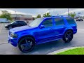 My Nipsey Blue Explorer on 26s