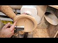 Amazing woodturning skills ... almost real time.