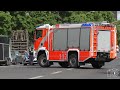 [CHEMIEBRAND BEI WAFFENHERSTELLER🔥☣️] Einsatzfahrten 》FLF, Werkfeuerwehr uvm. || Berliner Feuerwehr