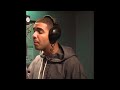 Drake spitting bars in the studio