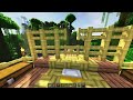 Minecraft | How To Build A Bamboo Starter Base