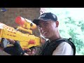 LTT Game Nerf War : Warriors SEAL X Nerf Guns Fight Crime Mr Zero Scazy Occupy The God Hammer