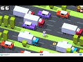 CROSSY ROAD! ME GETTING EXACT 100 EASILY FIRST TRY ON EXTREME FAST LEVEL!