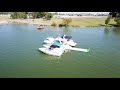 Mavic Pro view of Little Elm's beach at Lewisville Lake in Texas