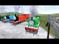 Building a Thomas Train Chased By New Cursed Thomas and Friends Monster in Garry's Mod