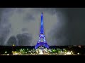 THUNDERSTORM OVER PARIS | LIGHTNING | SLEEP SOUNDS | 10 HOURS | HD VIDEO