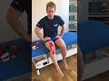 Best way to self-tape for runners knee / patella femoral / tendonitis