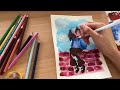 ♡ Painting with JELLY GOUACHE ♡