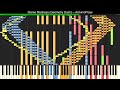 [Black MIDI] Synthesia - Stereo Madness (Geometry Dash) Impossible Remix ~ ArduinoPlays