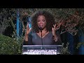Oprah’s Tearful Speech at Power of Women