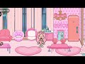 Toca life world | Barbie girl 💖🥺 vs Snow White 🤍😍 [ cute toca boca house ideas ]