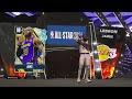 NBA 2K24 I locked in the All star 2024 west set and got GO All Star Lebron James.