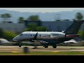 VAN NUYS AIRPORT PRIVATE JETS | Plane landing and takeoff video