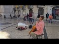 Street Cello in Lisbon